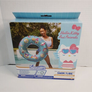 Swimways Hello Kitty And Friends Swim Tube Inflatable Pool Float MPN 2027248